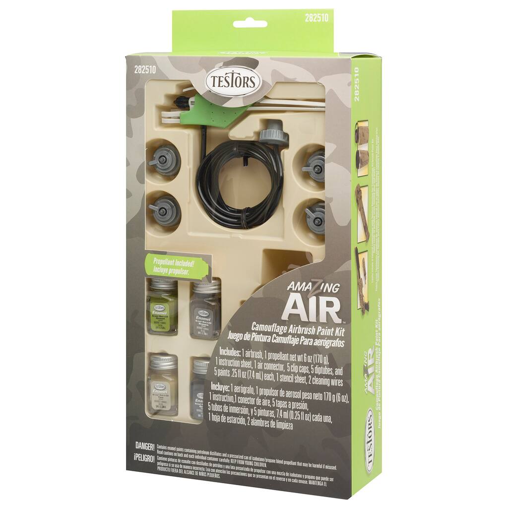 Buy The Testors Camouflage Airbrush Paint Kit At Michaels